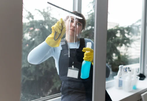 Nettoyage de vitres intérieures et extérieures à Gartempe